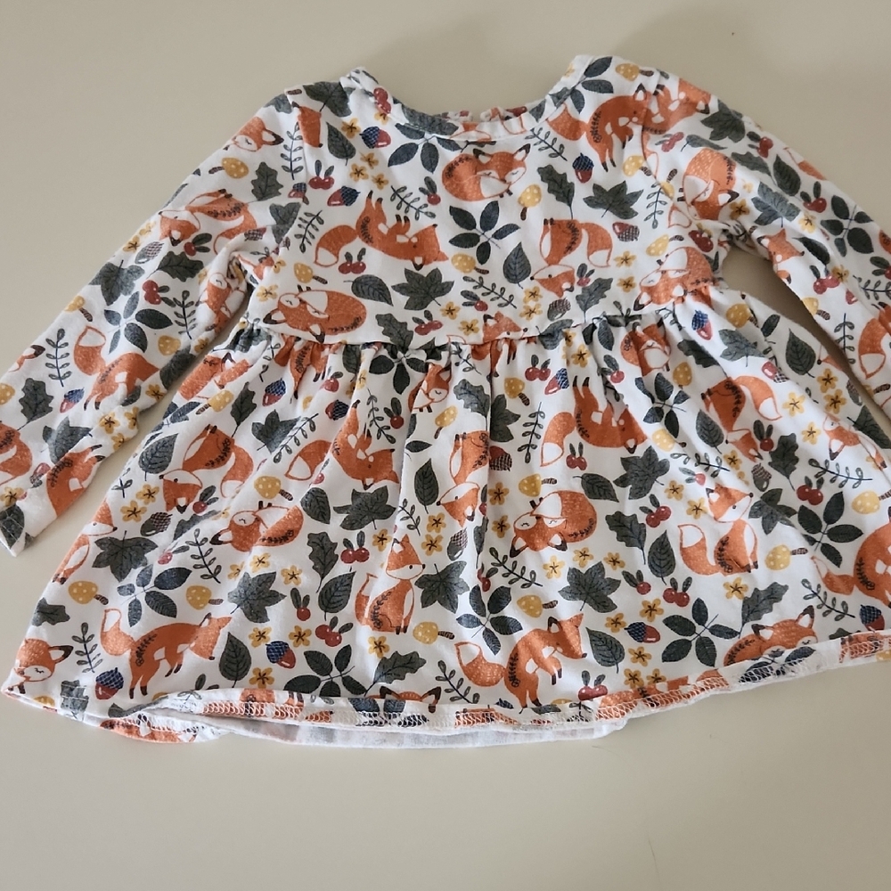 Baby Essentials Fox Pattern Shirt